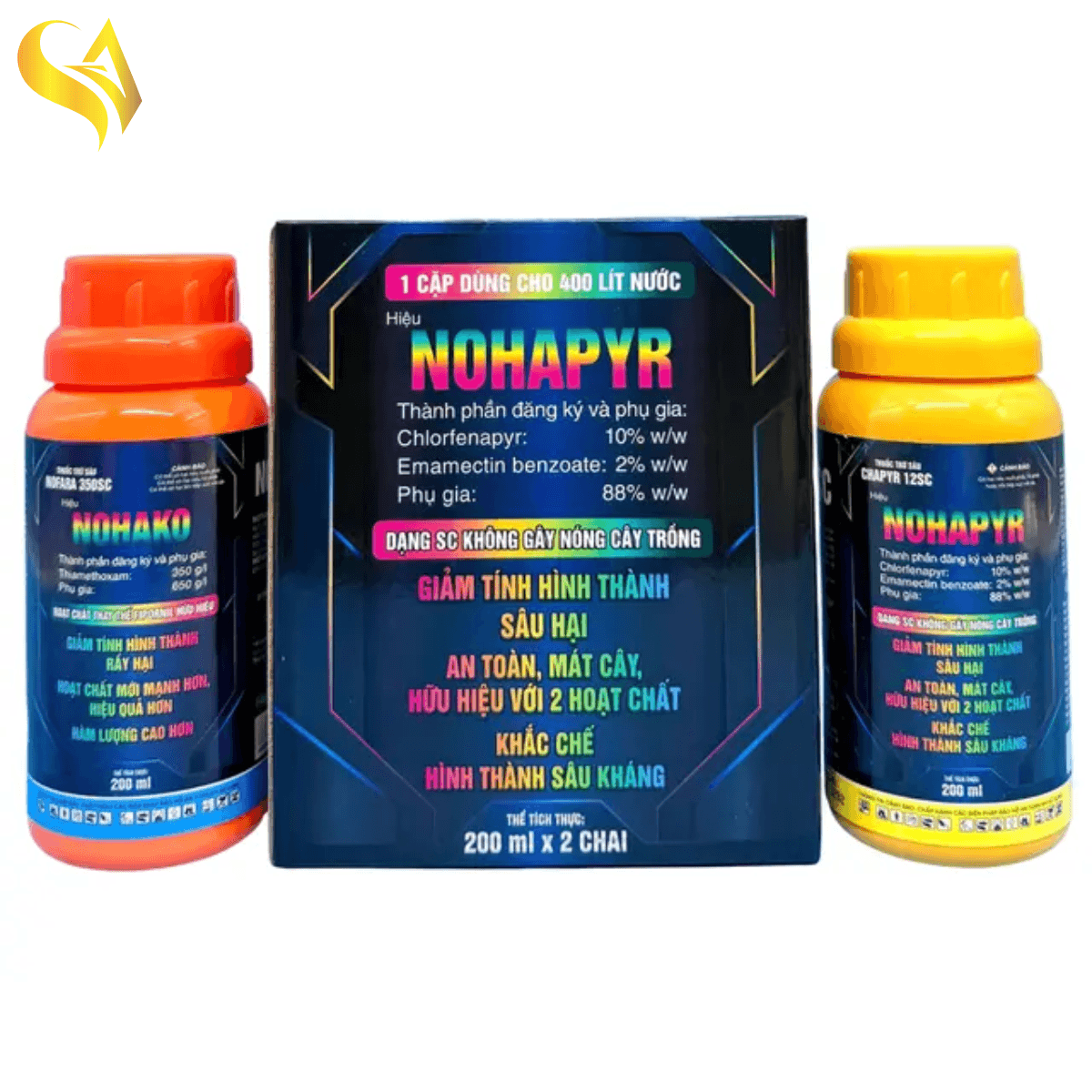 CẶP ĐÔI NOHAKO VÀ NOHAPYR - 200ML