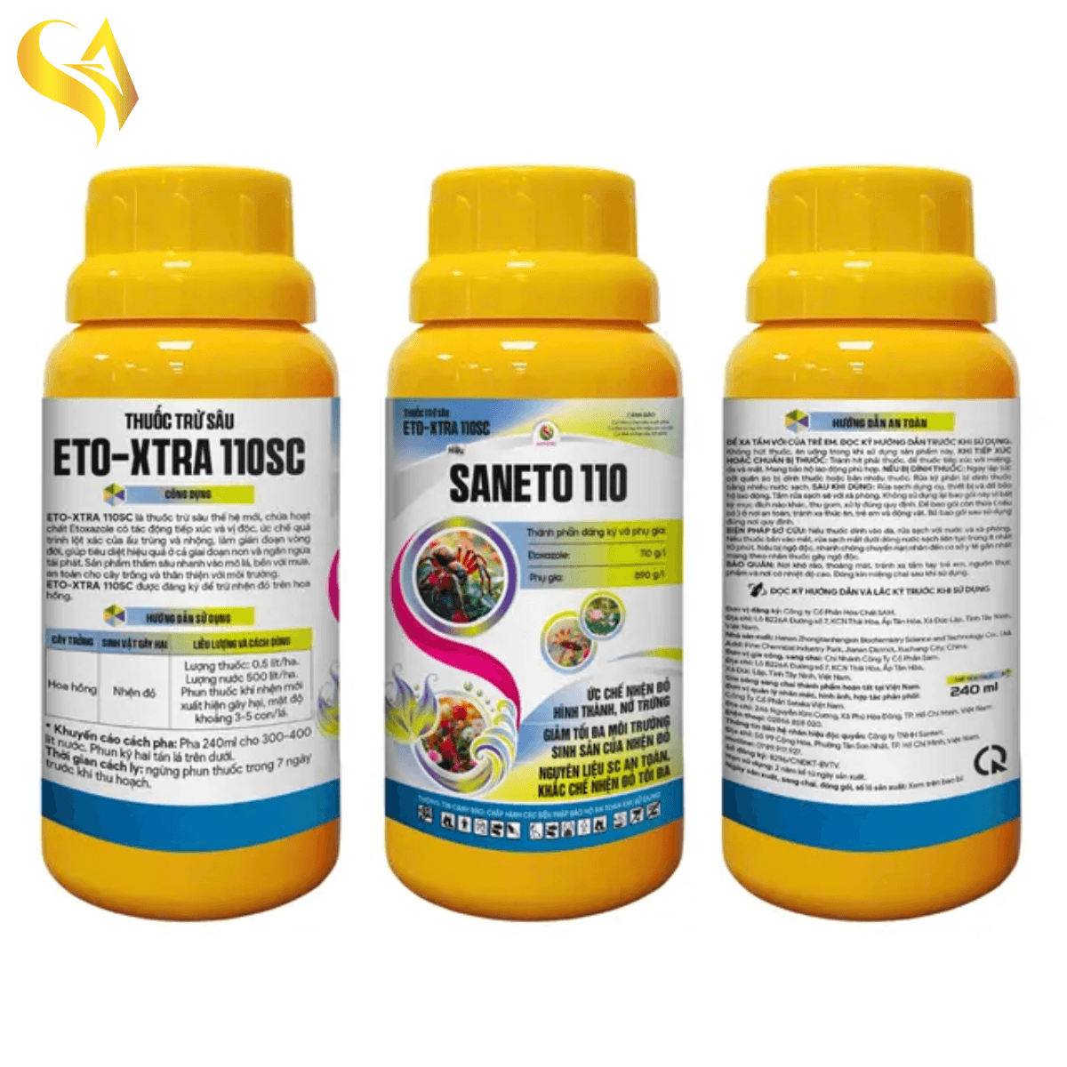 ETO-XTRA 110SC - SANETO 110 - 240ML