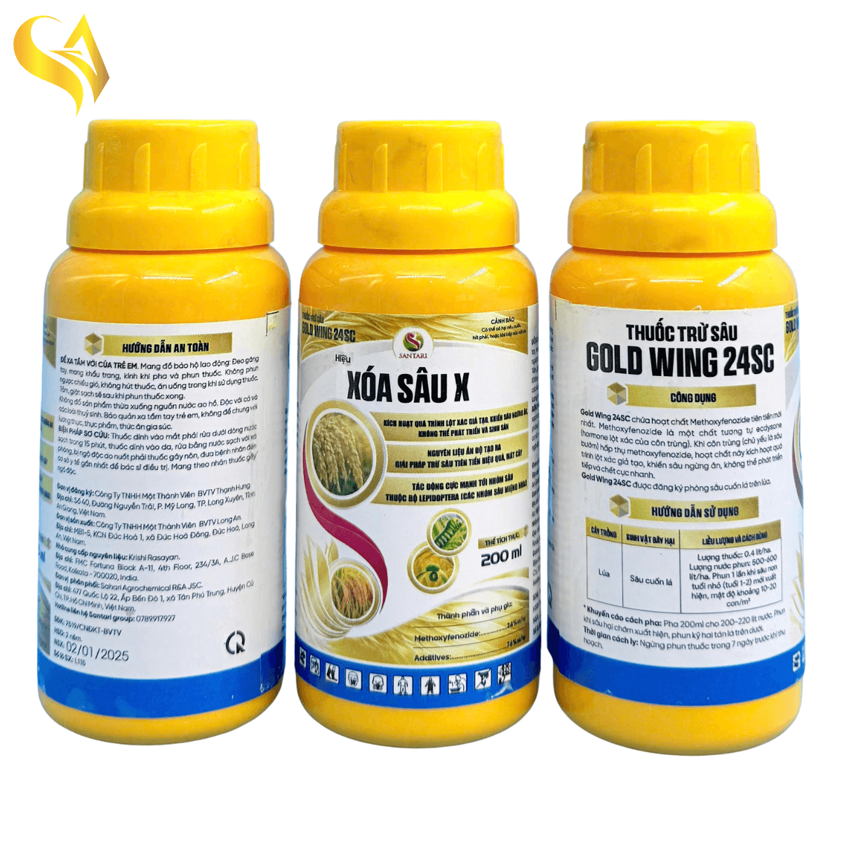 GOLD WING 24SC - XOÁ SÂU X - 200ML