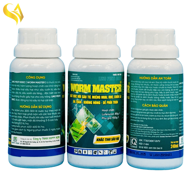 LINO PESTI 80EC - WORMMASTER - 240ML