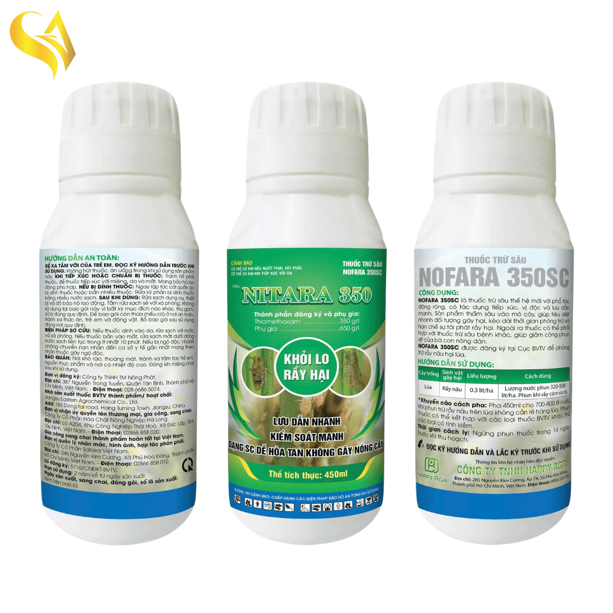 NOFARA 350SC - NITATRA 350 - 450ML