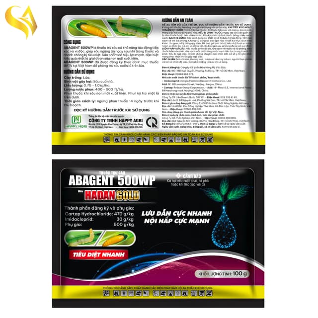 ABAGENT 500WP - HADANGOLD - 100GR