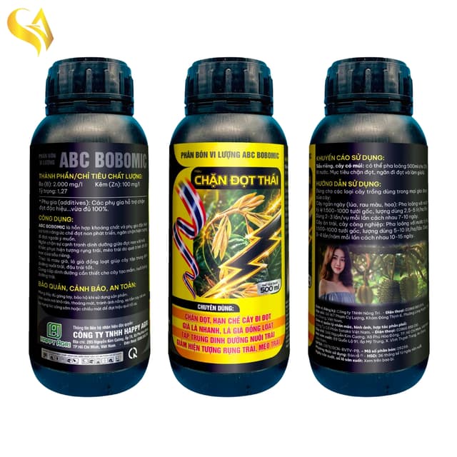 ABC BOBOMIC - CHẶN ĐỌT THÁI - 500ML