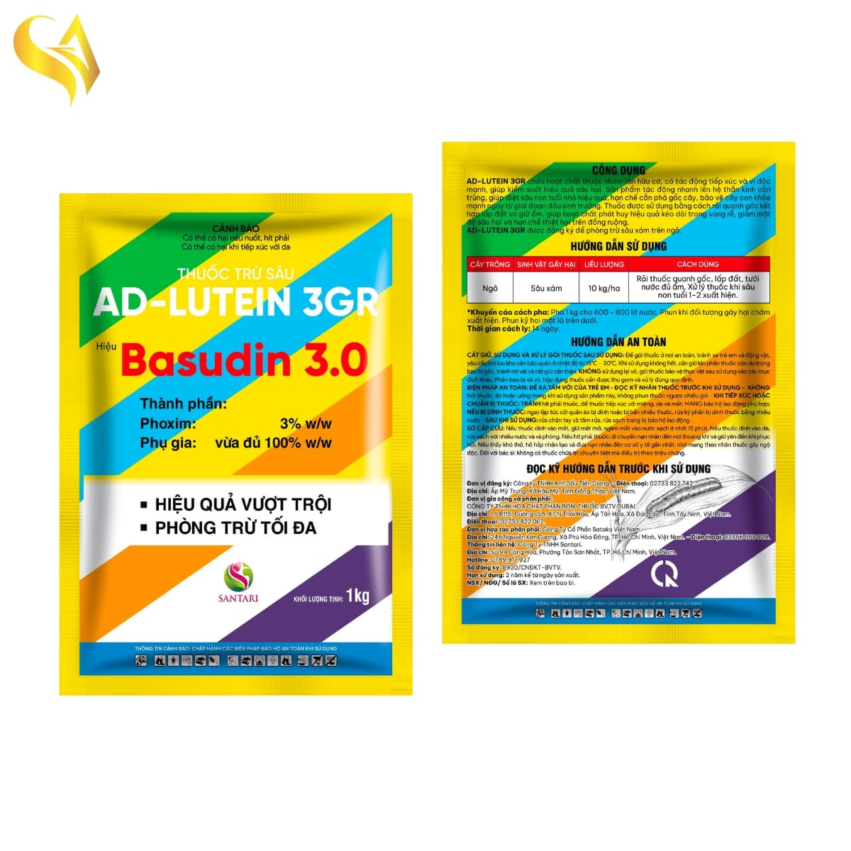 AD-LUTEIN 3GR - Basudin 3.0 - 1KG