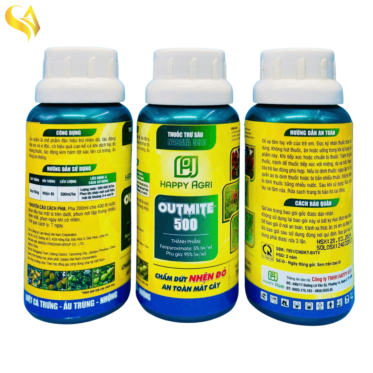 NASATA 5SC - OUTMITE 500 - 200ML