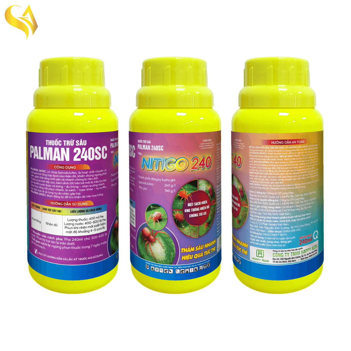 PALMAN 240SC - NITICO 240 - 240ML