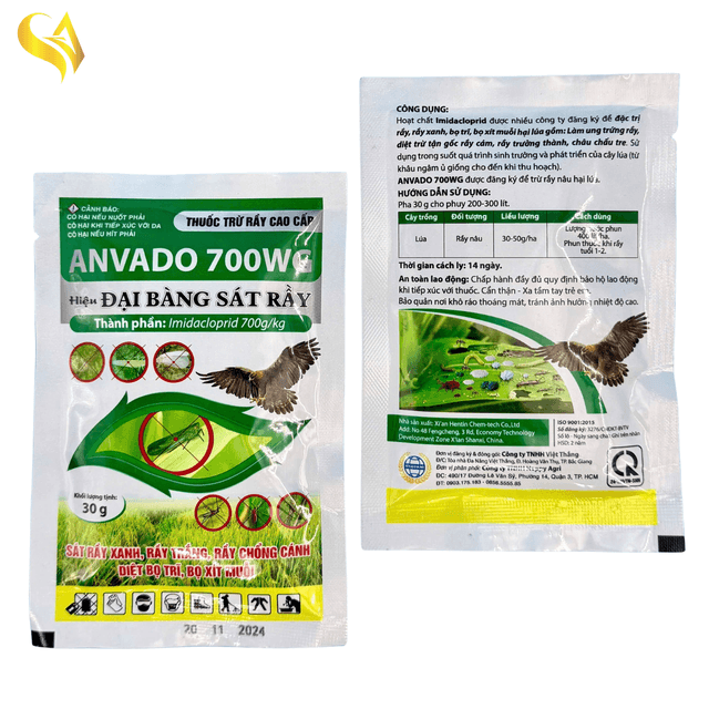 ANVANDO 700WG - ĐẠI BÀNG SÁT RẦY - 30GR