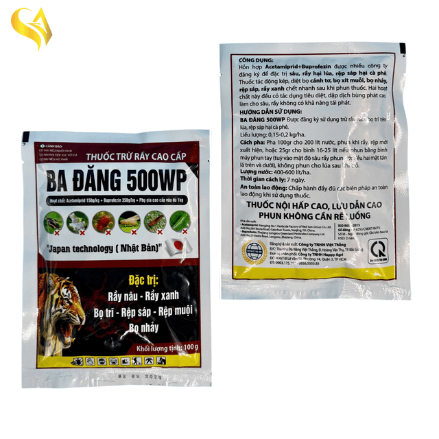BA ĐĂNG 500WP - 100GR