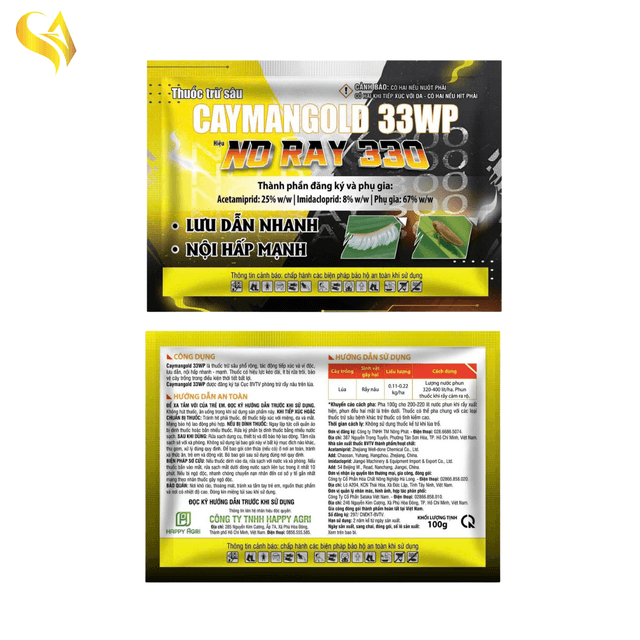 CAYMANGOLD 33WP - NO RAY 330 - 100GR