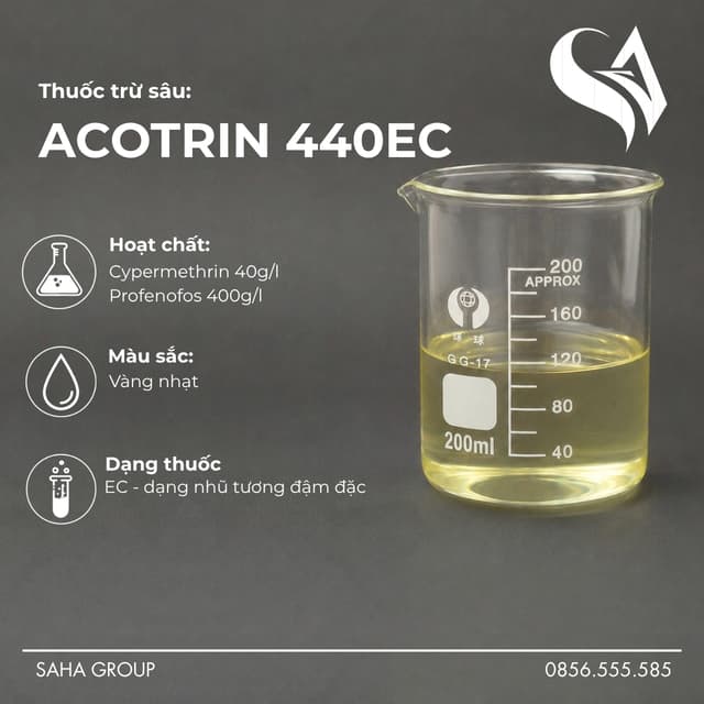 Thuốc Trừ Sâu ACOTRIN 440EC