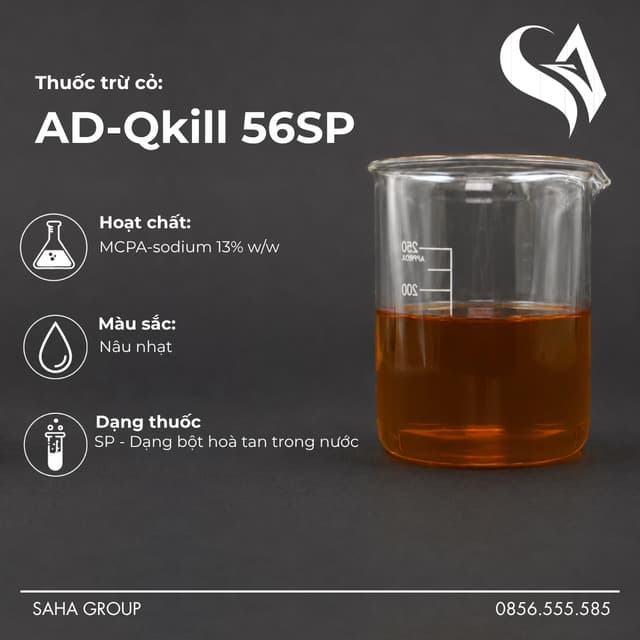 Thuốc Trừ Cỏ AD-QKILL 56SP