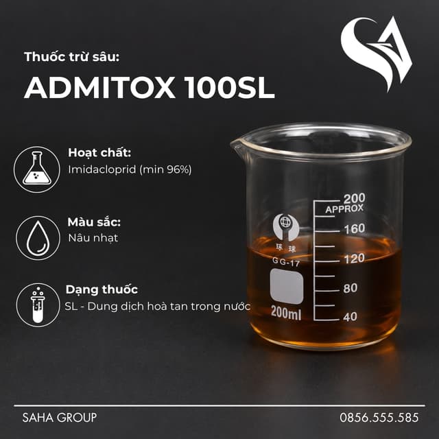 Thuốc Trừ Sâu ADMITOX 100SL