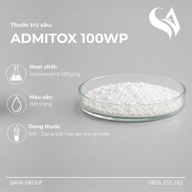Thuốc trừ sâu ADMITOX 100WP
