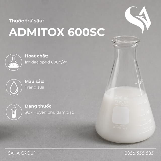 Thuốc Trừ Sâu ADMITOX 600SC