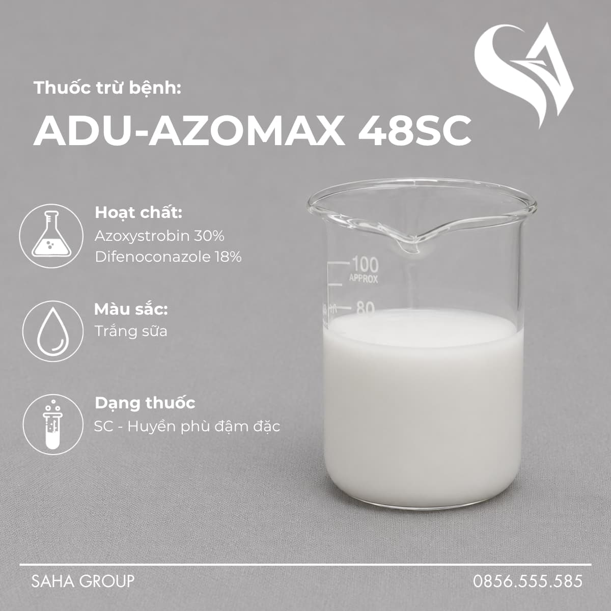 Thuốc Trừ Bệnh ADU-AZOMAX 48SC