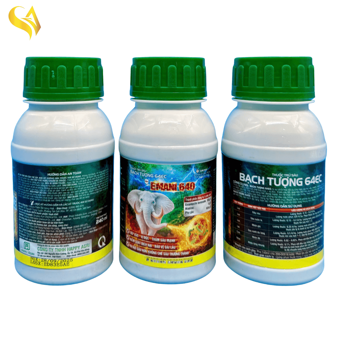 BẠCH TƯỢNG 64EC - EMANI 640 - 240ML