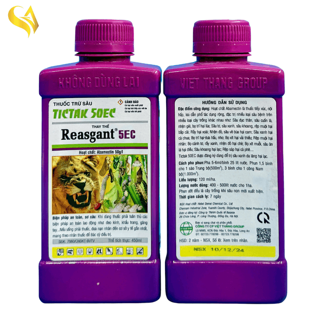 TICTAK 50EC - REASGANT 5EC - 450ML