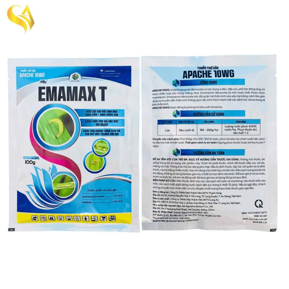 APACHE 10WG - EMAMAX T - 100GR