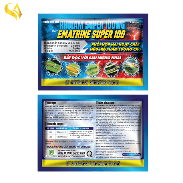 RHOLAM SUPER 100WG - EMATRINE SUPER 100 - 100GR