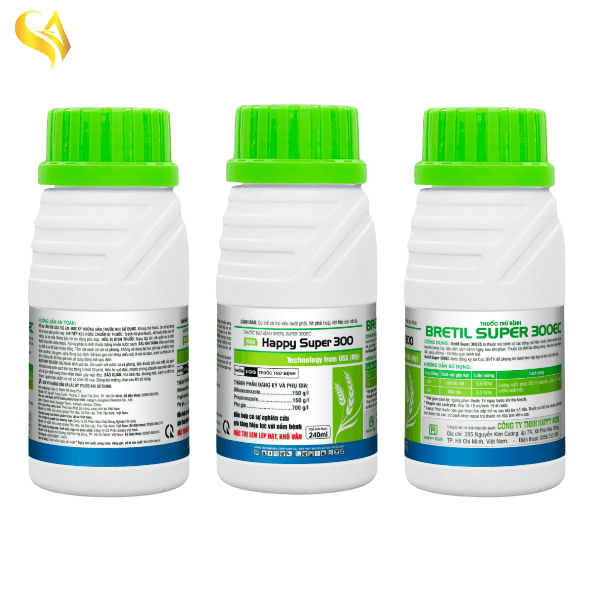 BRETIL SUPER 300EC - HAPPY SUPER 300 - 240ML