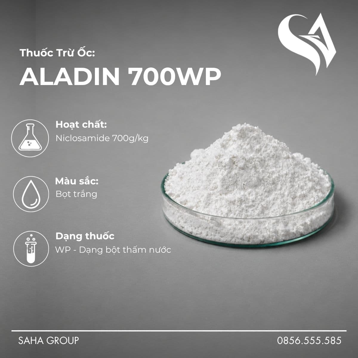 Thuốc Trừ Ốc ALADIN 700WP
