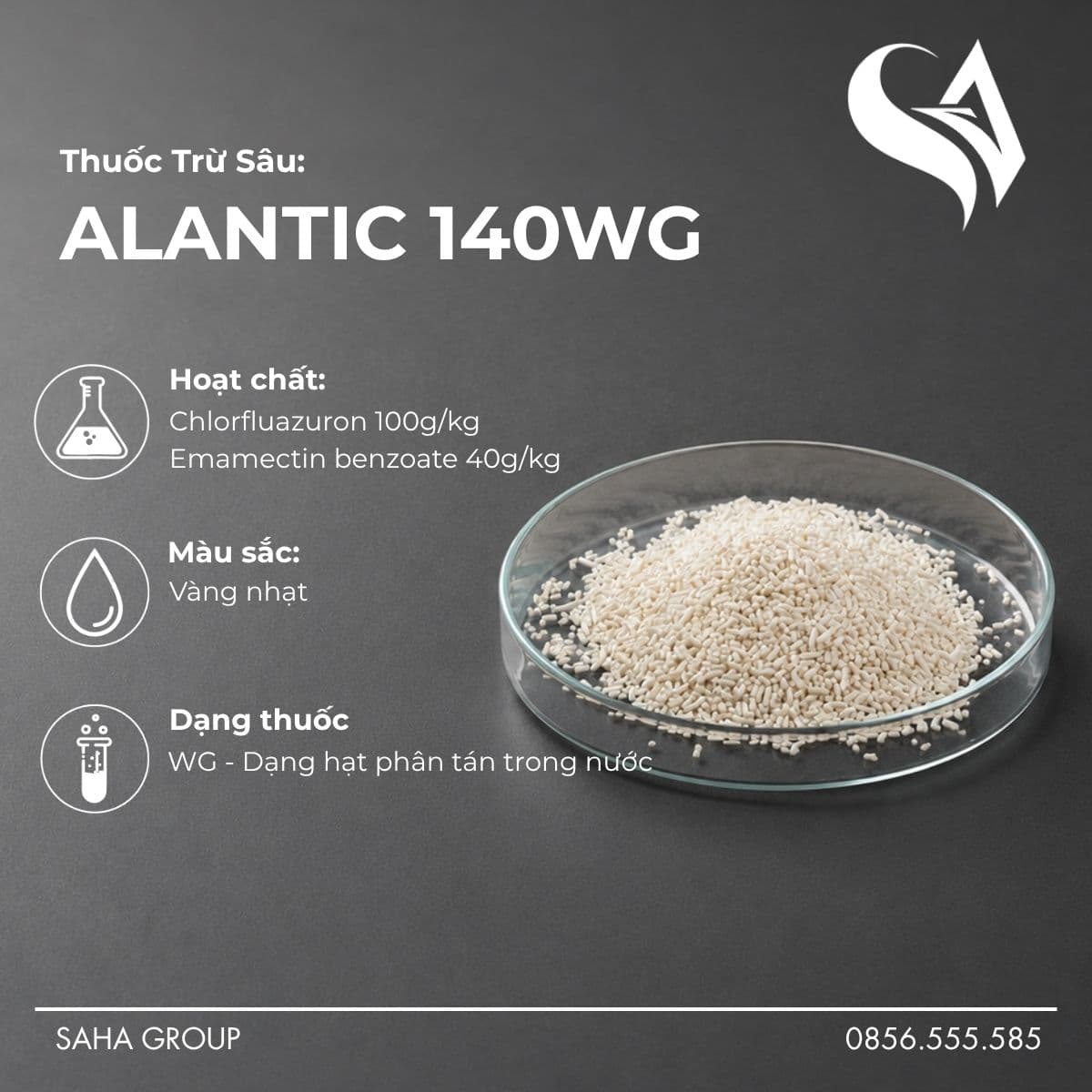 Thuốc Trừ Sâu ALANTIC 140WG