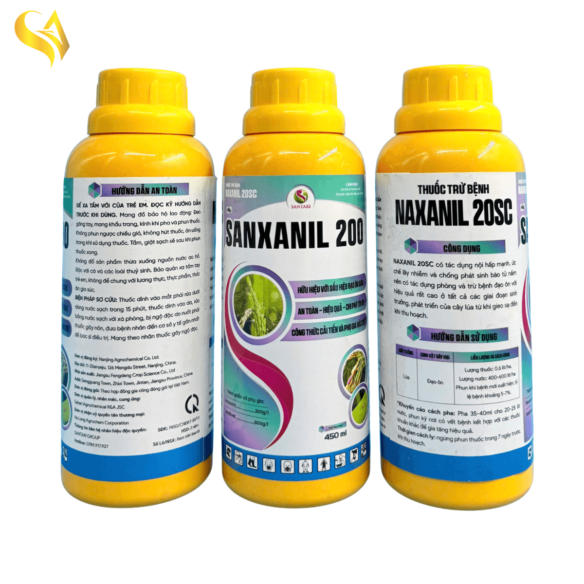 NAXANIL 20SC - SANXANIL 200 - 450ML
