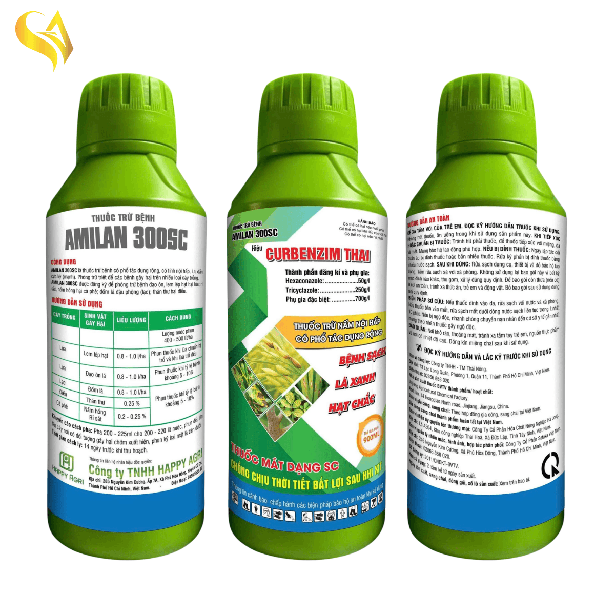 AMILAN 300SC - CURBEZIMTHAI 900ML