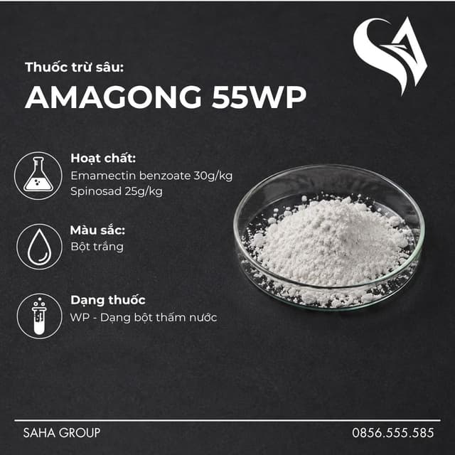 Thuốc Trừ Sâu AMAGONG 55WP