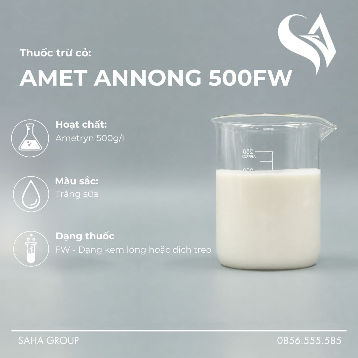 Thuốc Trừ Cỏ AMET ANNONG 500FW