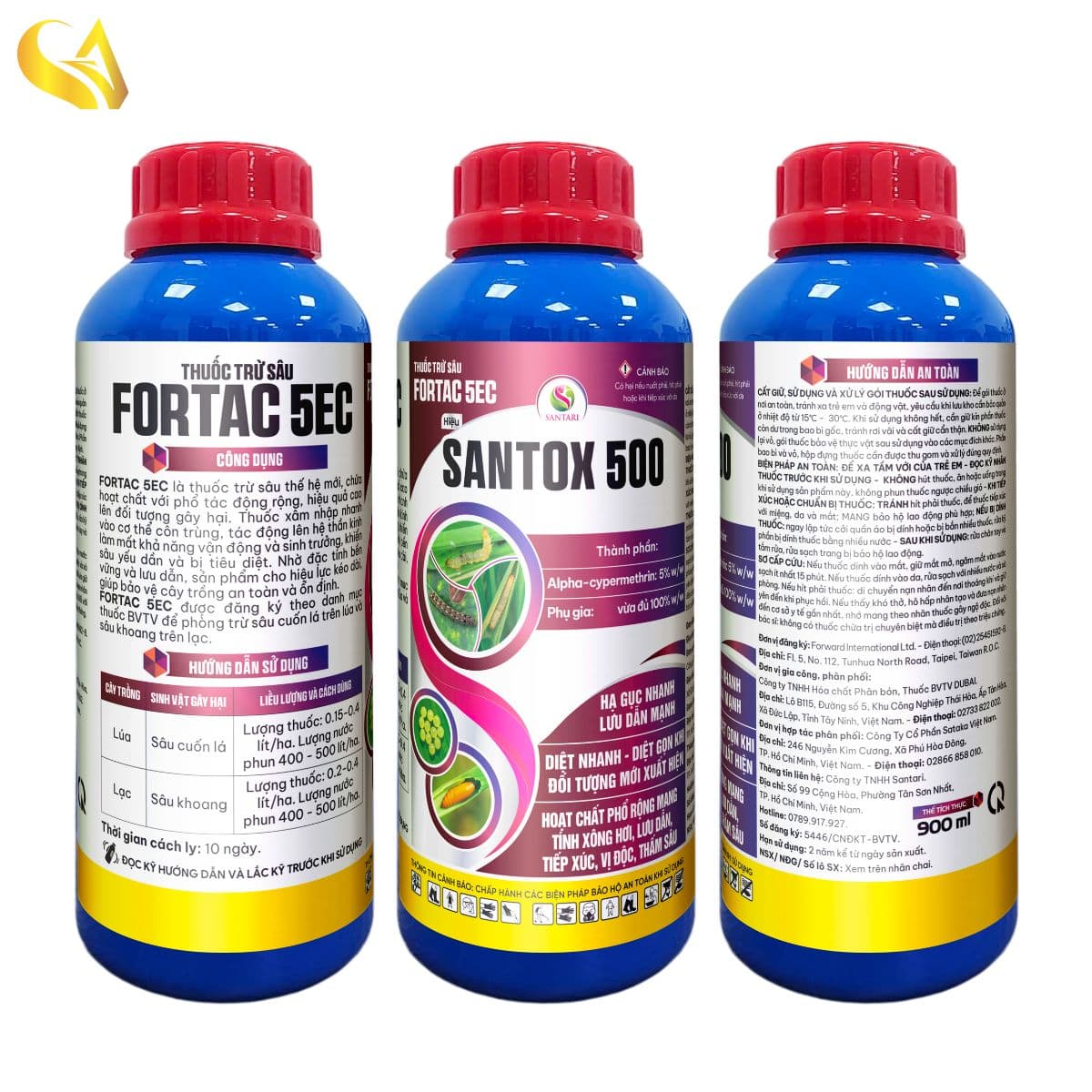 FORTAC 5 EC - SANTOX 500 - 900ML