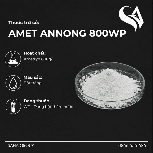 Thuốc Trừ Cỏ AMET ANNONG 800WP