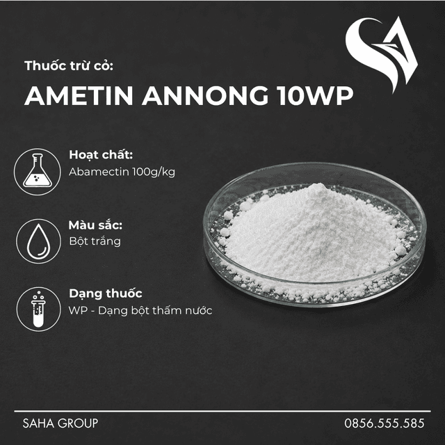 Thuốc Trừ Sâu AMETIN ANNONG 10WP