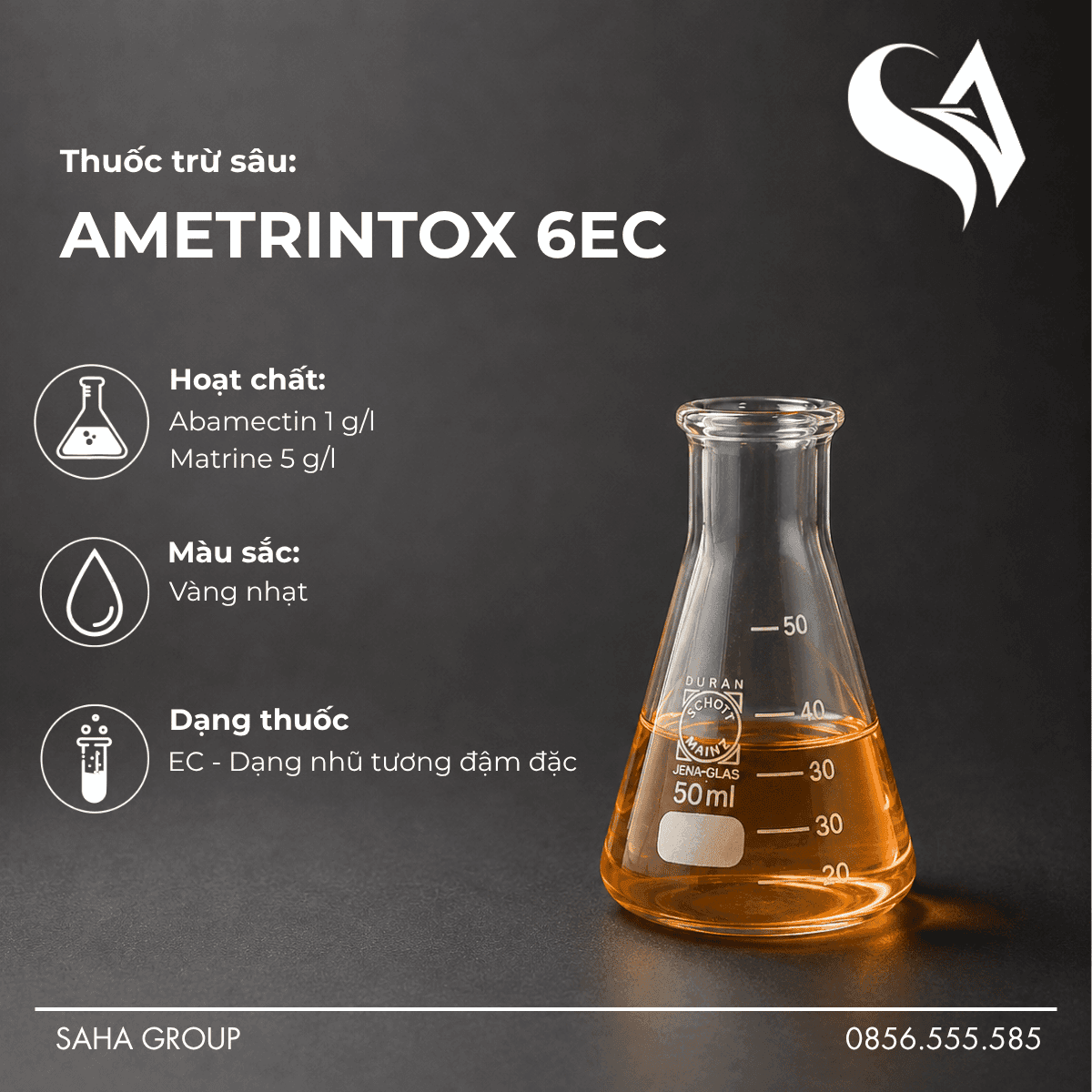 Thuốc Trừ Sâu AMETRINTOX 6EC