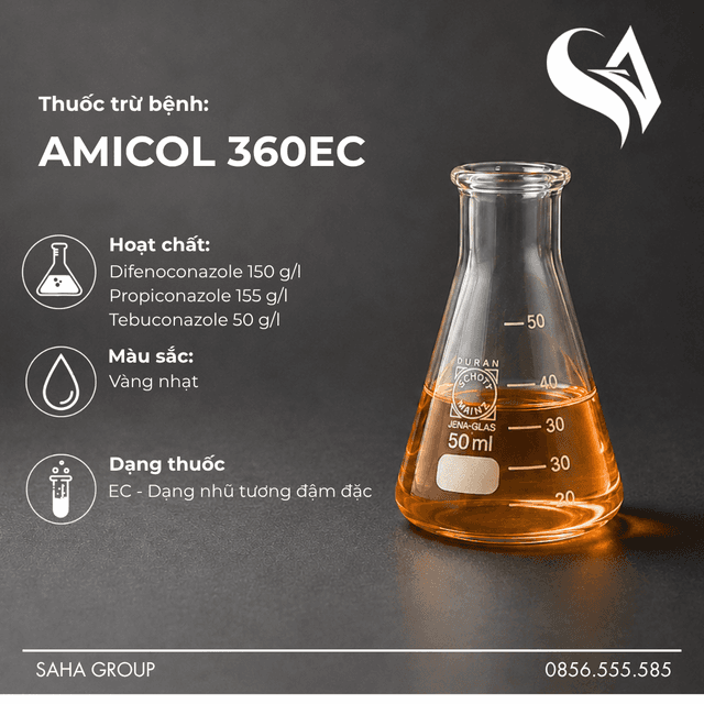 Thuốc Trừ Bệnh AMICOL 360EC