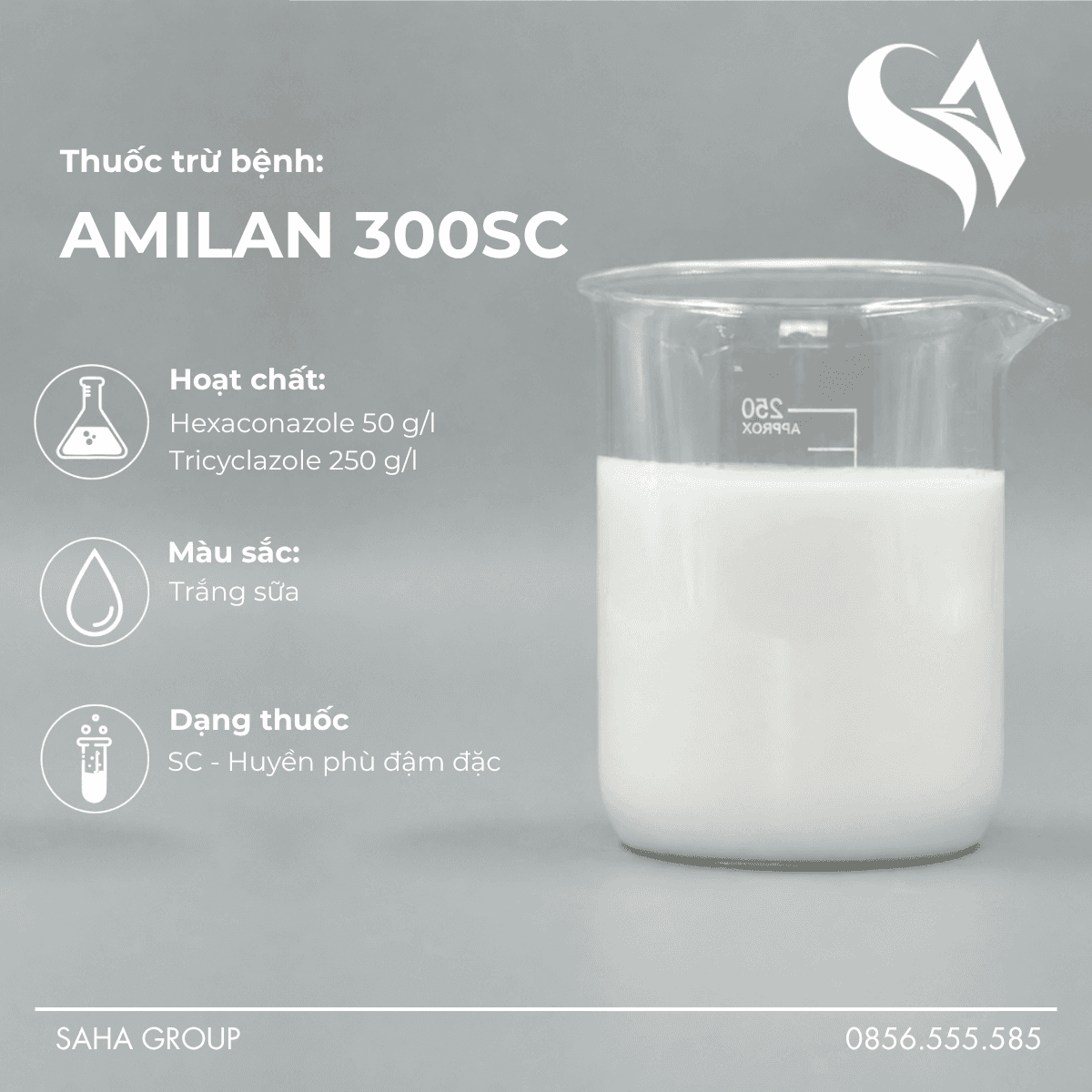 Thuốc Trừ Bệnh AMILAN 300SC