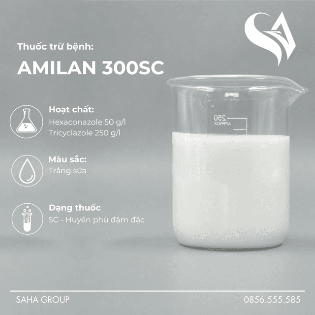 Thuốc Trừ Bệnh AMILAN 300SC