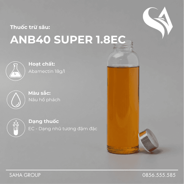 Thuốc Trừ Sâu ANB40 SUPER 1.8EC
