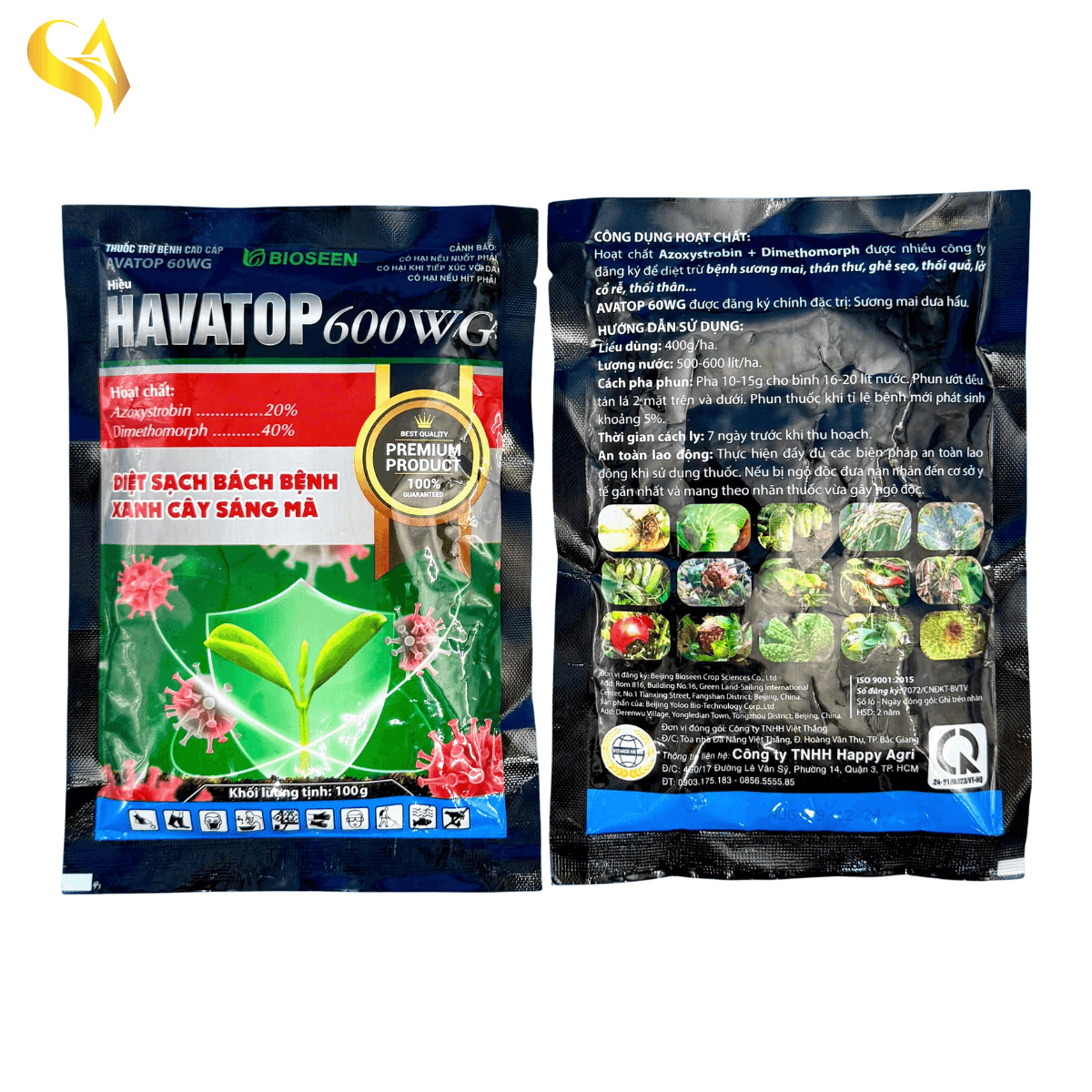 AVATOP 60WG - HAVATOP 600WG - 100GR