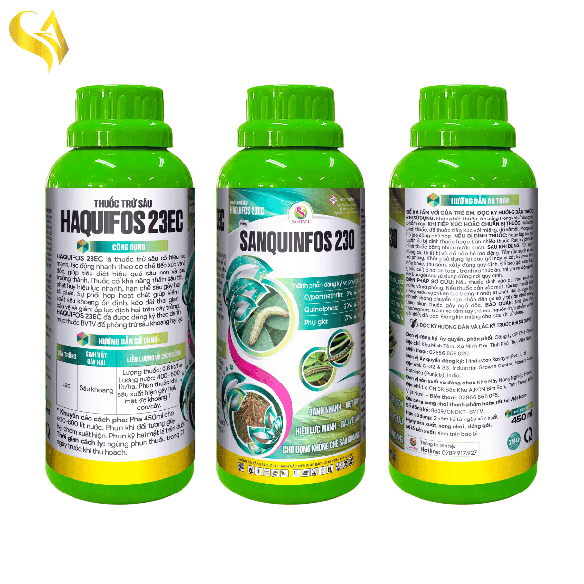 HAQUIFOS 23EC – SANQUINFOS 230 - 450ML