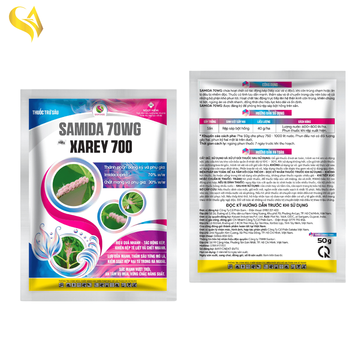 SAMIDA 70WG - XAREY 700 - 50gr