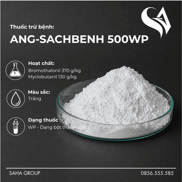 Thuốc trừ bệnh ANG-SACHBENH 500WP