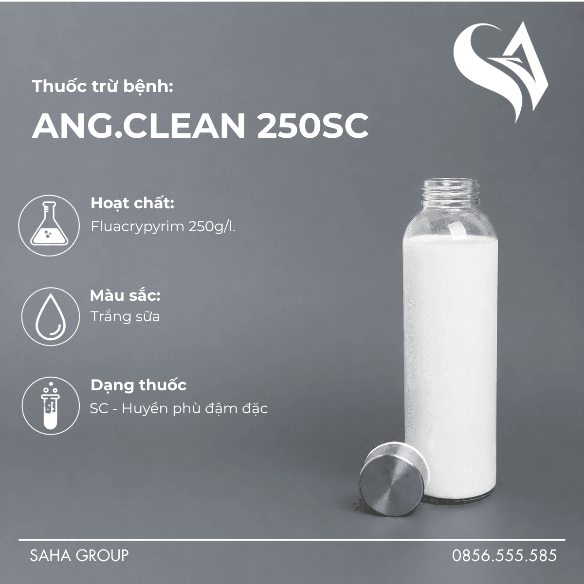 Thuốc trừ bệnh ANG.CLEAN 250SC