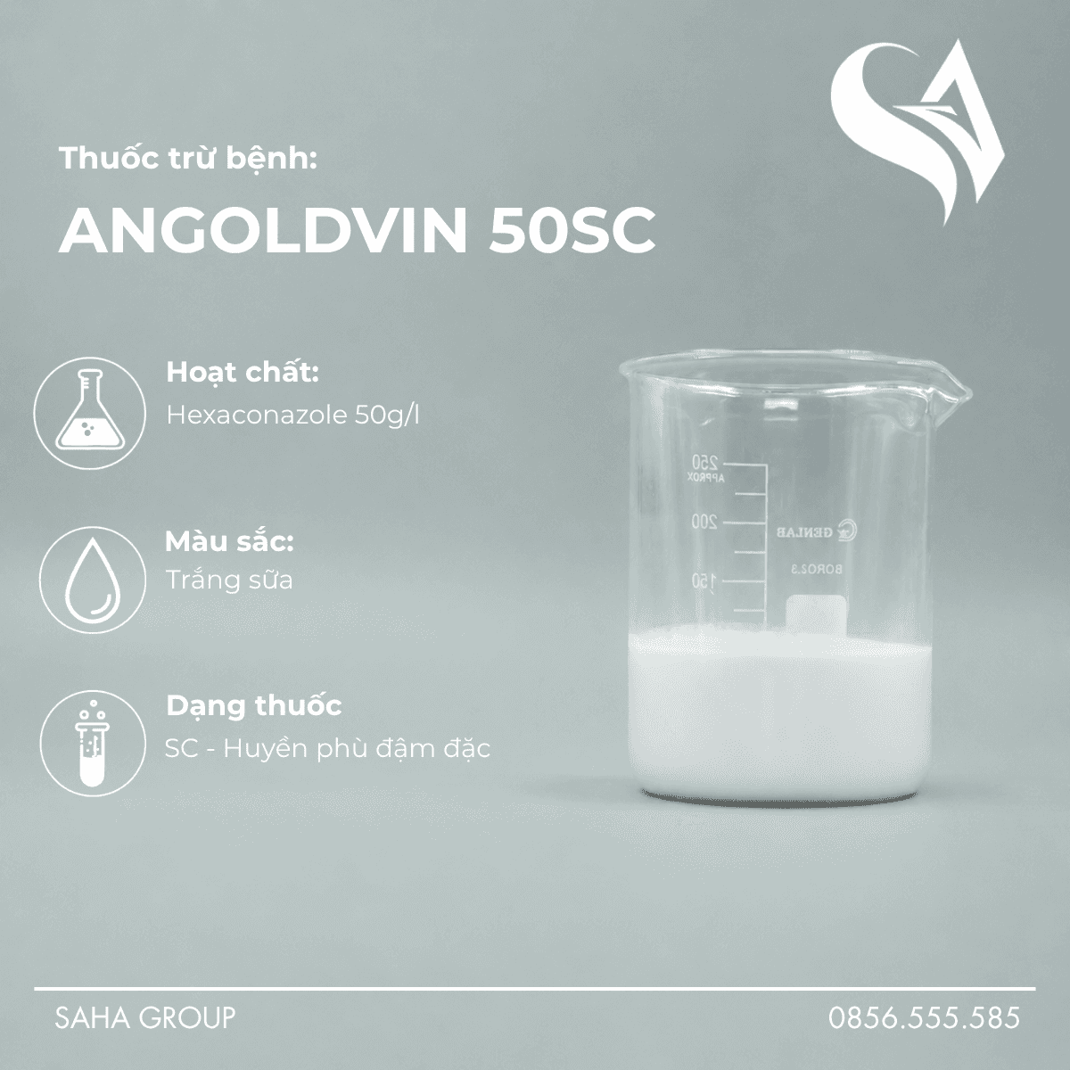 Thuốc trừ bệnh ANGOLDVIN 50SC