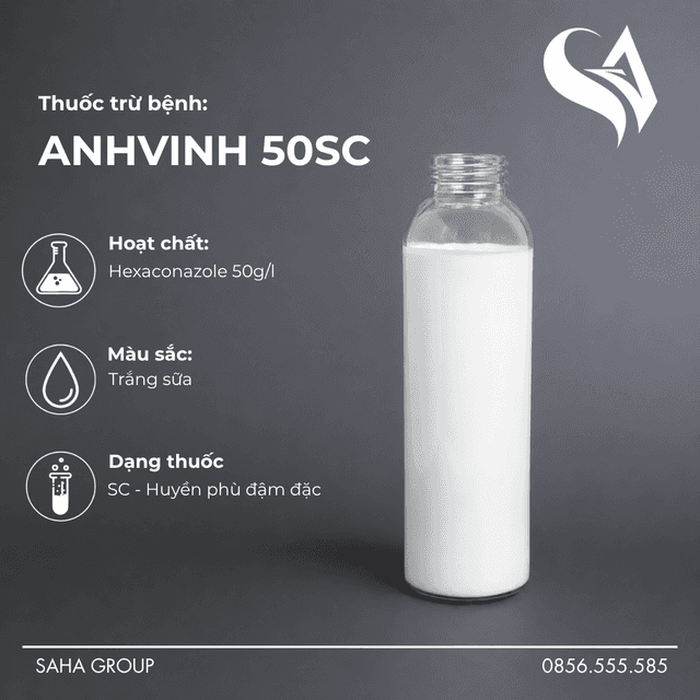 Thuốc trừ bệnh ANHVINH 50SC