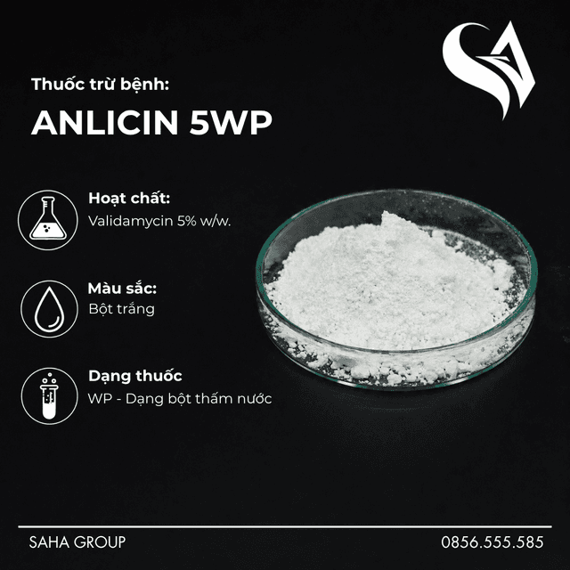 Thuốc trừ bệnh ANLICIN 5WP