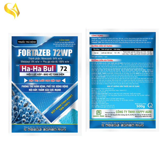 FORTAZEB 72WP - HA-HA BUL 72 - 500GR