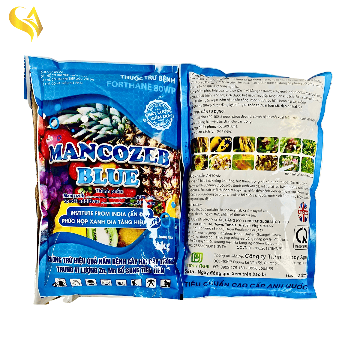 FORTHANE 80WP - MANCOZEB BLUE - 1KG