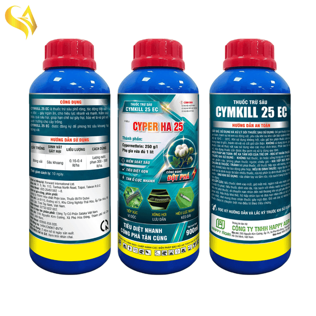 CYMKILL 25EC - CYPER HA 25 - 900ML