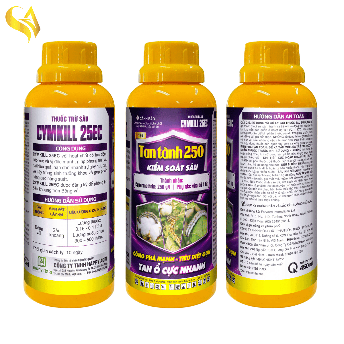CYMKILL 25EC - TAN TÀNH 250 - 450ML